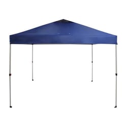 Crown Shade One Touch 150D Polyester Regal 100 Canopy 9.1 ft. H X 10 ft. W X 10 ft. L