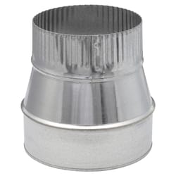 Imperial 7 in. D X 5 in. D Galvanized Steel Furnace Pipe Reducer