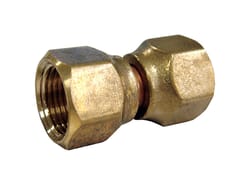 JMF Company 1/2 in. Flare X 1/2 in. D Flare Brass Swivel Connector