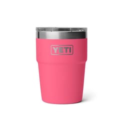 YETI Rambler 16 oz Pink BPA Free Stackable Tumbler with MagSlider Lid