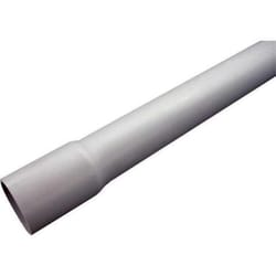 Cantex 4 in. D X 10 ft. L PVC 40 schedule Electrical Conduit For Rigid