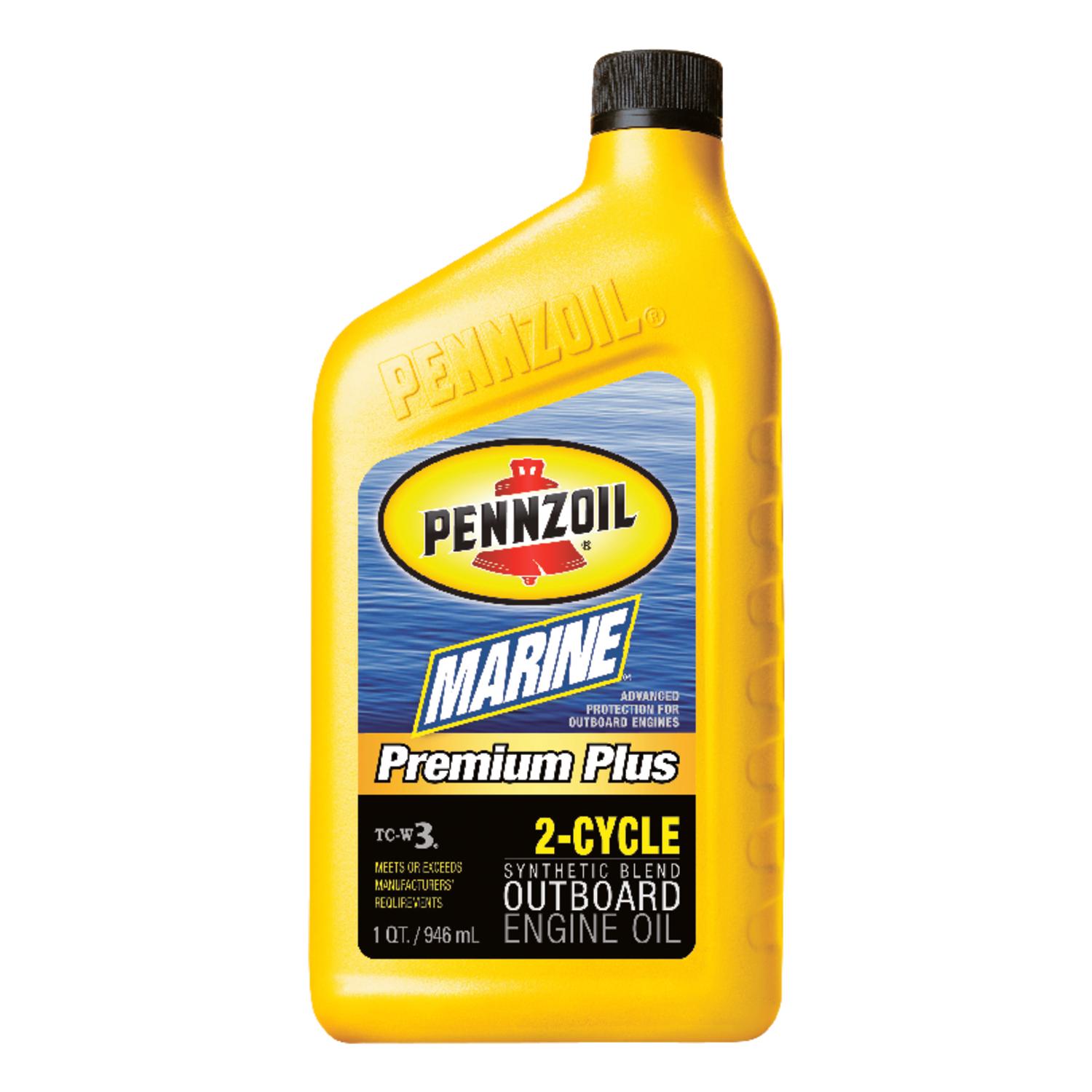 UPC 071611938716 product image for PENNZOIL Marine TC-W3 2 Cycle Engine Motor Oil 1 qt. | upcitemdb.com