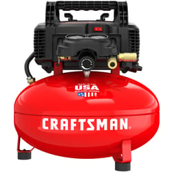 Craftsman 6 gal Pancake Portable Air Compressor 150 psi 0.8 HP