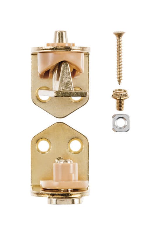 Ace 1-3/4 in. L Bright Brass Cafe Door Hinge 2 pk - 01-3560-101 - Hardware Accessories  sku 01-3560-101