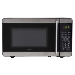 Avanti 0.7 cu ft Black/Silver Microwave 700 W