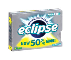 Eclipse Sugar Free Polar Ice Chewing Gum 18 pc