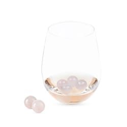 TWINE Garden Party Pink Rose Quartz Wine Gem Stones