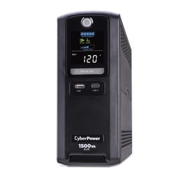 CyberPower 6 ft. L 10 outlets Battery Backup/Surge Protector Black 890 J