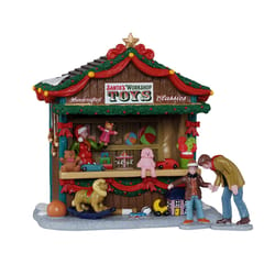 Lemax Multicolored Santa's Workshop Toys Christmas Village