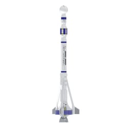 Estes Destination Mars Mars Longship Model Rocket Blue/White