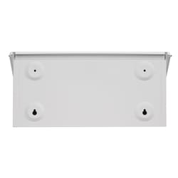 Architectural Mailboxes Wayland Contemporary Galvanized Steel Wall Mount White Mailbox