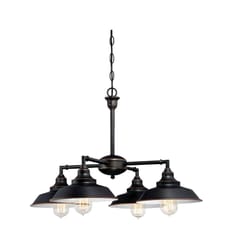 Westinghouse Iron Hill Oil Rubbed Bronze Brown 4 lights Chandelier