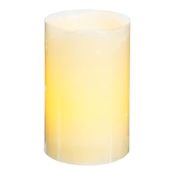 Diamond Visions Beige Vanilla Scent Votive Floating Flameless Candle