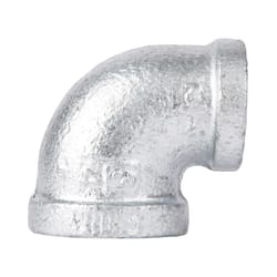 STZ Industries 3/4 in. FIP each X 1/2 in. D FIP Galvanized Malleable Iron 90 degree Reducing Elbow