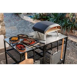 Ooni Fyra 12 in. Wood Pellet Outdoor Pizza Oven Silver - Ace Hardware