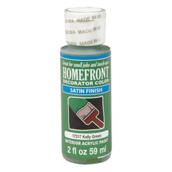 Homefront Decorator Color Satin Kelly Green Hobby Paint 2 oz