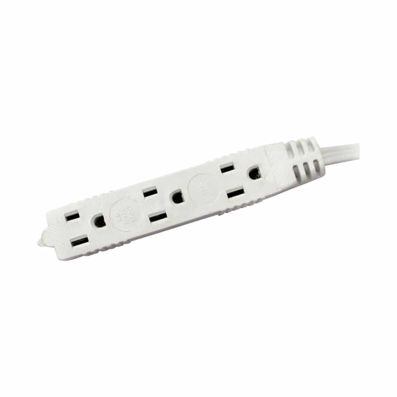 Ace Indoor 6 ft. L White Extension Cord 16/3 SPT3 Ace Hardware
