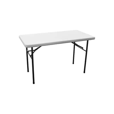 Living Accents 29 1 4 H X 24 W X 48 L Rectangular Folding Table Ace Hardware