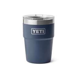 YETI Rambler 16 oz Navy BPA Free Stackable Tumbler with MagSlider Lid