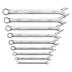 Craftsman 12 Point SAE Wrench Set 9 pc