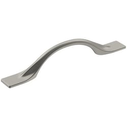 Amerock Uprise Arch Cabinet Pull 3-3/4 in. Satin Nickel 1 pk