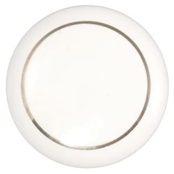 Laurey Porcelain Round Cabinet Knob 1-1/2 in. D 1 pk