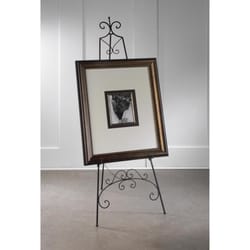 65 in. H X 22.5 in. W X 30.13 in. L Black Traditional Easel Metal