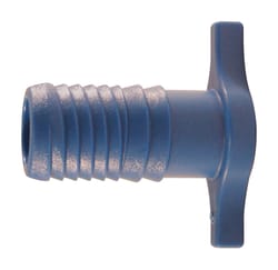 Apollo Blue Twister 3/4 in. Insert in to X 3/4 in. D Insert Acetal Plug