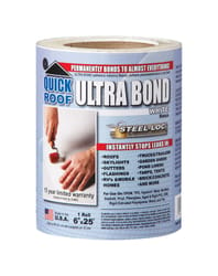 Quick Roof Ultra Bond 6 in. W X 25 ft. L Tape Self-Adhesive Roof Repair White