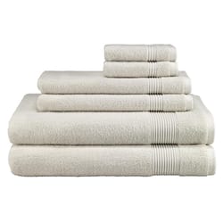 Avanti Linens Ivory Cotton Bath Towel Set 6 pc