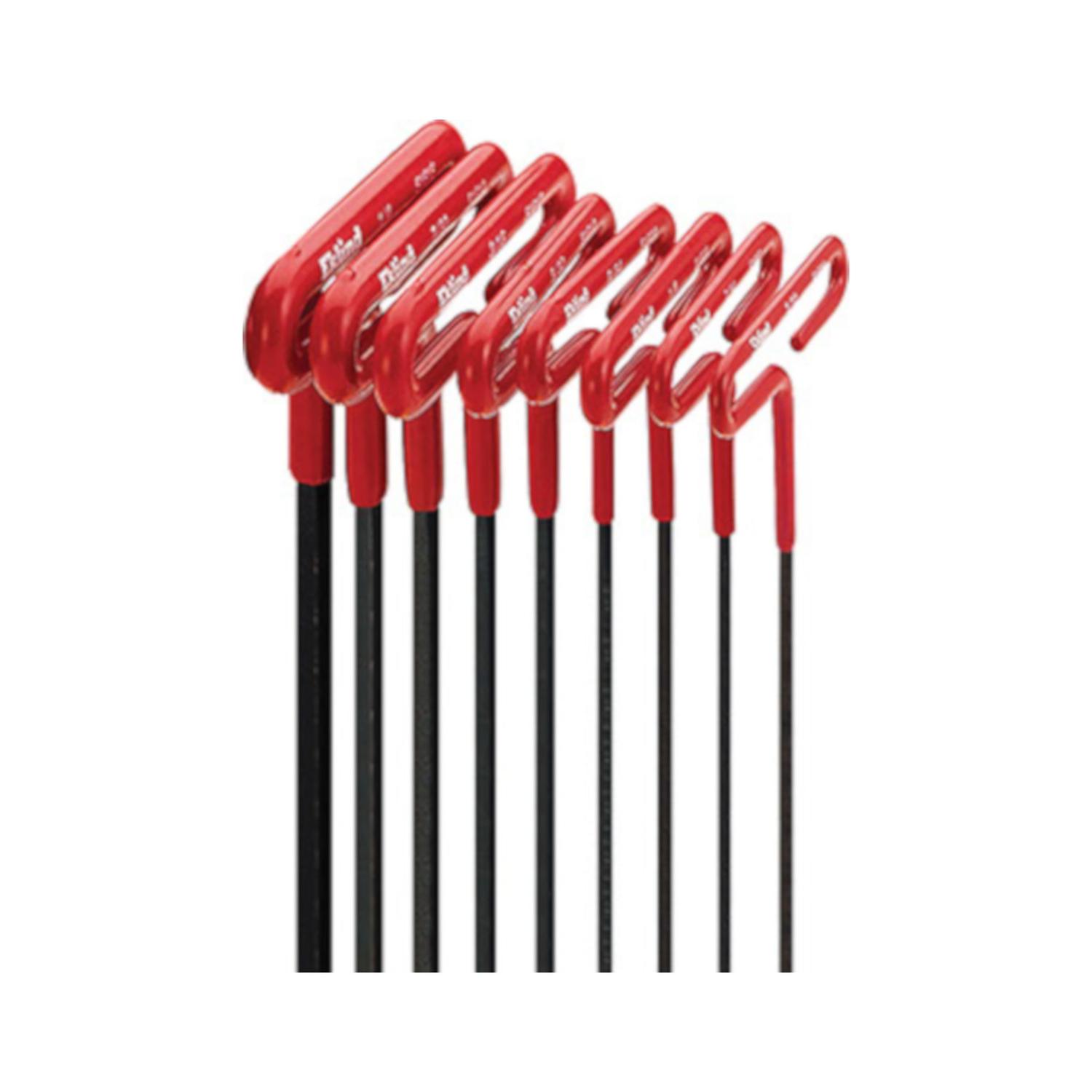 Eklind 3/32 to 1/4 in. SAE T-Handle Hex Key Set 8 pc Mfr