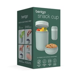 Bentgo 3 cups Mint Green Snack On The Go 1 pk