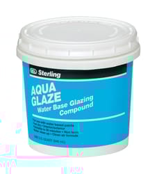 Sterling  Aqua Glaze  Flat  White  Glazing Compound  1 qt. 
