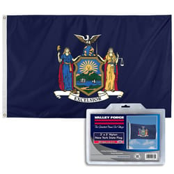 Valley Forge New York State Flag 36 in. H X 60 in. W