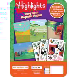 Bendon Highlights Busy Farm Magnetic Play Set Multicolored
