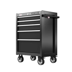 CRAFTSMAN 22-in 1-Drawer Black Metal Wheels Lockable Tool Box in the  Portable Tool Boxes department at