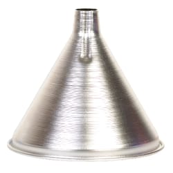 Harold Import Silver 4 in. H Aluminum 12 oz Funnel