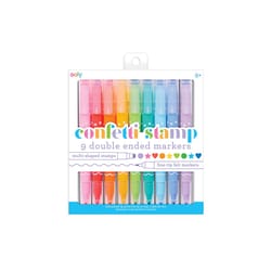 OOLY Assorted Felt Tip Markers 9 pk