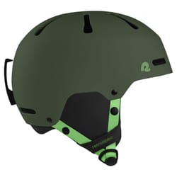 Retrospec Comstock Matte Forest Green ABS/Polycarbonate Snowboard Helmet Youth S