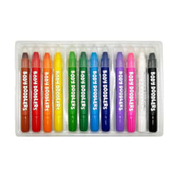 OOLY Body Doodlers Washable Assorted Color Crayons 12 pk