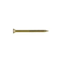 FastenMaster GuardDog No. 10 X 2-1/2 in. L Gold Phillips/Square Bugle Head Deck Screws 350 pk