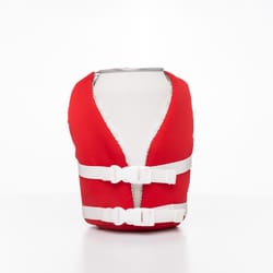 Puffin Drinkwear 12 oz Red Polyester Life Vest Can Holder