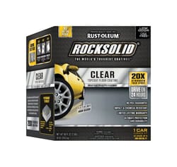 Rust-Oleum  RockSolid  High-Gloss  Clear  Garage Floor Coating Kit  90 oz. 