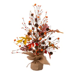 Glitzhome 20 in. Harvest Tree Halloween Decor