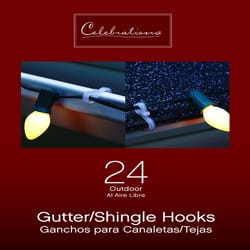 Celebrations Outdoor Light Clip 24 pc