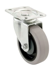 Shepherd Hardware 4 in. D Swivel Soft Rubber Caster 250 lb 1 pk