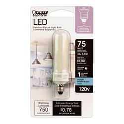 Feit T4 E11 LED Bulb Daylight 75 Watt Equivalence 1 pk