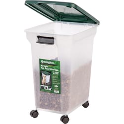 Remington Green Plastic 55 qt Pet Food Container For All Animals