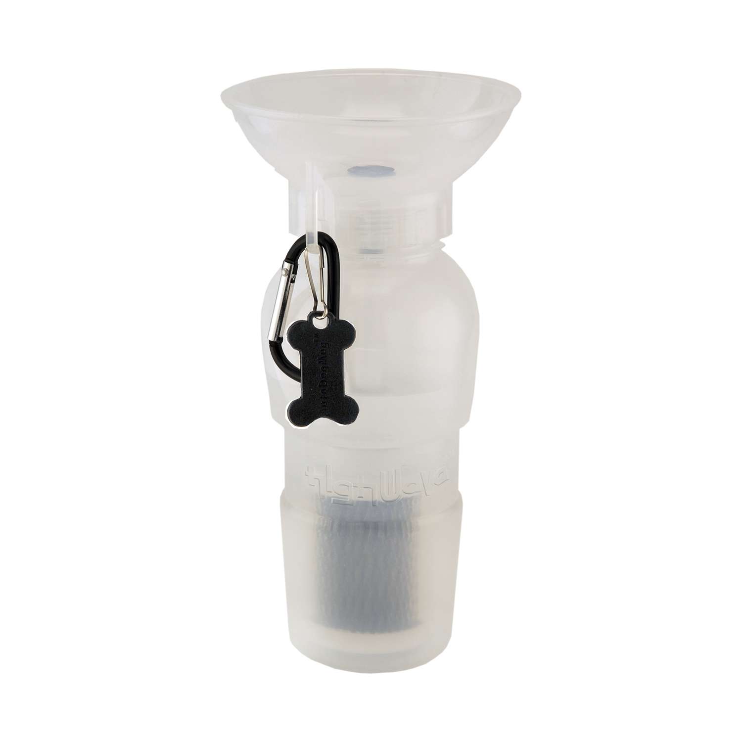 Highwave AutoDogMug Clear Plastic 20 oz Portable Watering Bottle/Bowl For Dogs Ace Hardware