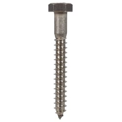 Hillman 5/16 in. X 2-1/2 in. L Hex Stainless Steel Lag Screw 25 pk